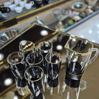 پارچ و لیوان کریستال وارداتی ونا