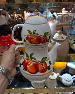 کتری و قوری چینی درجه یک